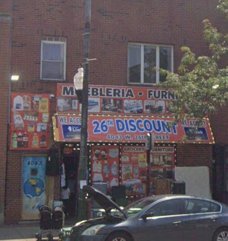 26th Discount – Muebleria, Furniture and Grocery