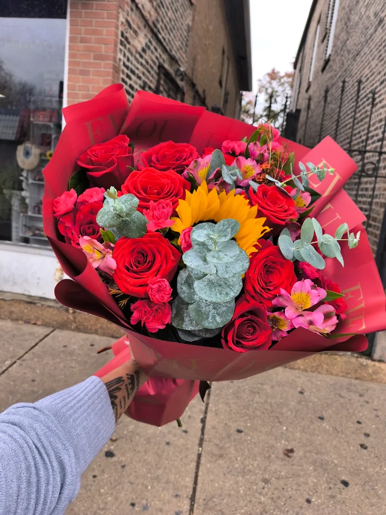 Flowers with Love and Gifts